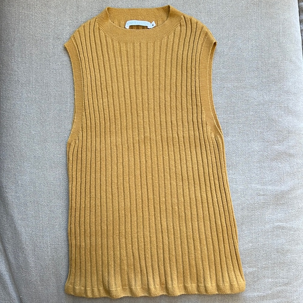 Knititude ribbed knit tank